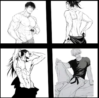 Toji, Suguru, Choso, Satoru || Obsessed Admirers