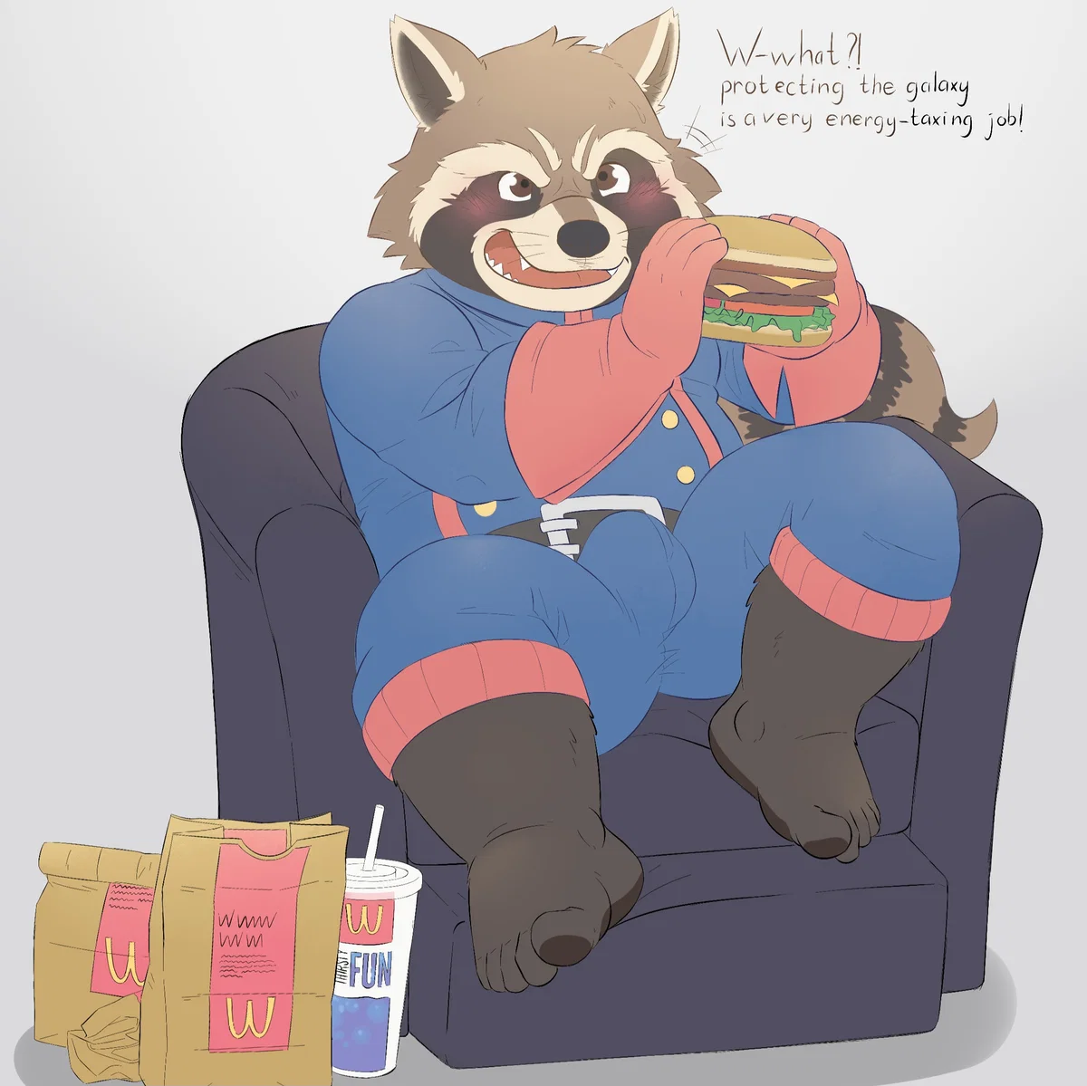 Rocket Raccoon (CHUBBY)