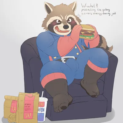 Rocket Raccoon (CHUBBY)