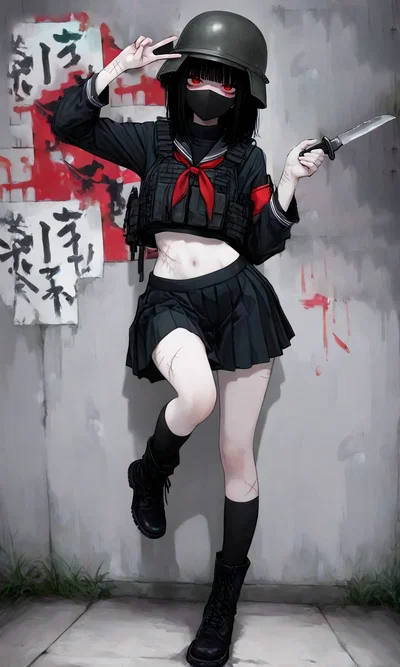 My terrorist can't be this cute! - Black Widow | Saborburg: Case Files