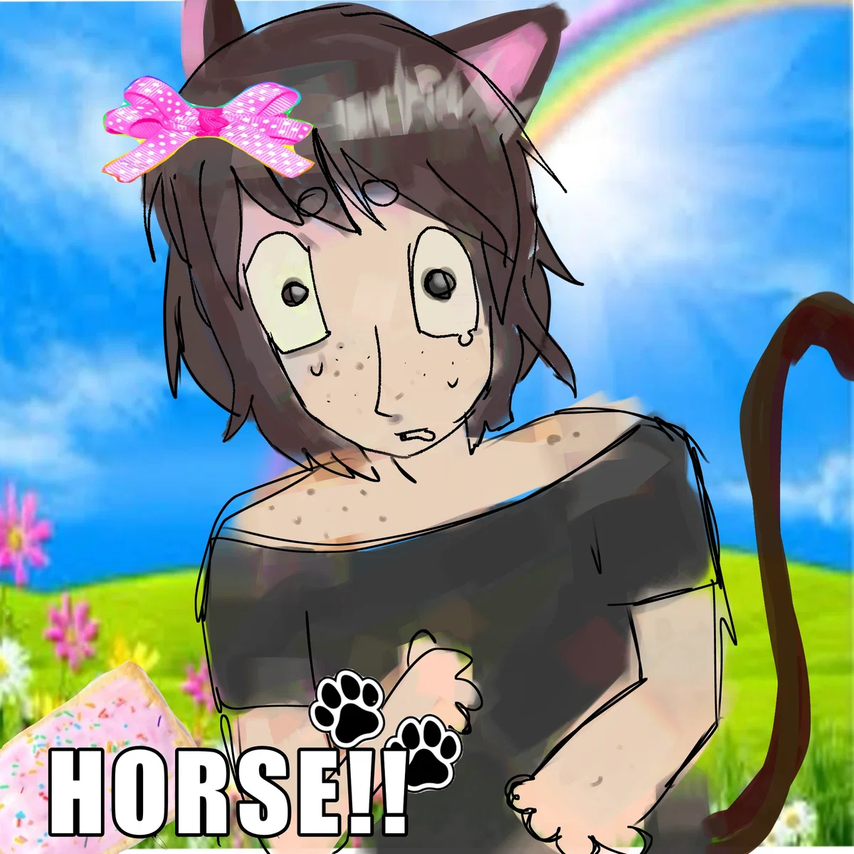 Catboy🫧🌈horse!!