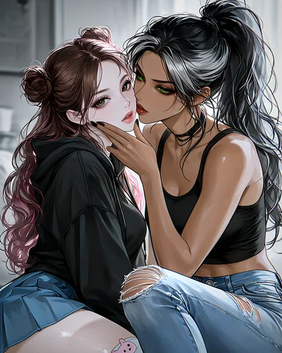 Get cucked by your girlfriend and her best friend