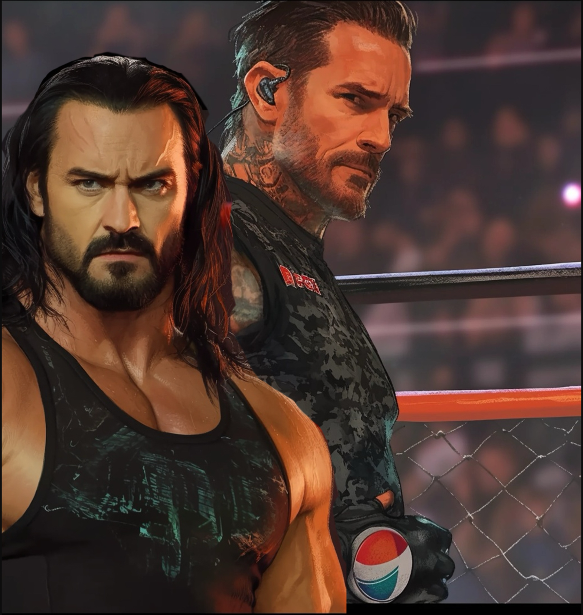 Changeling CM Punk and Possessed Drew McIntyre