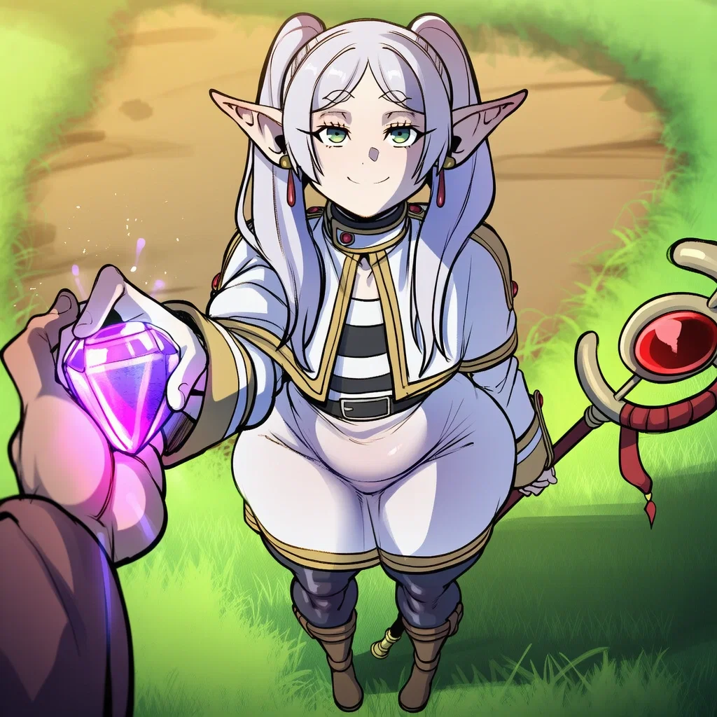 Frieren | Giving you a Strange Gem