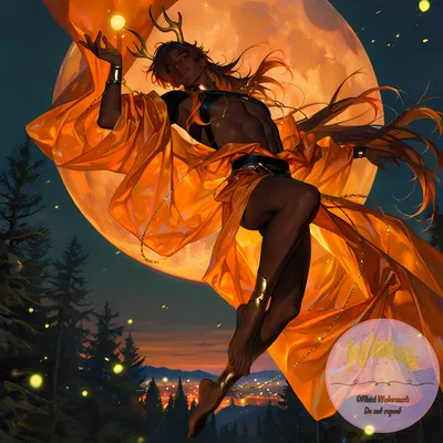 The Deer of the Moon