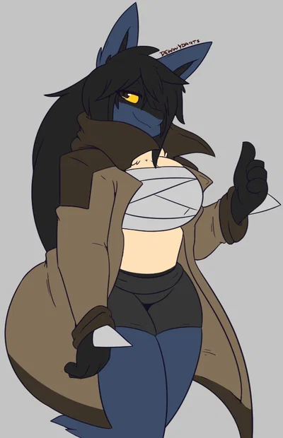 Dee (Lucario version) 