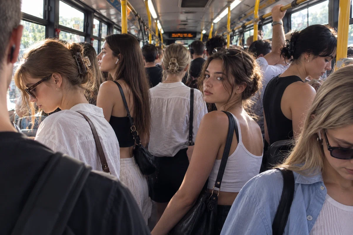 Rush Hour: Find Her in the Crowd