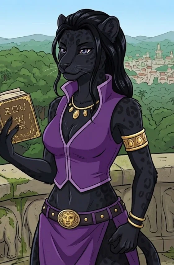 Black Panther Mink - Nico Robin