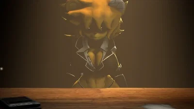 Golden Frenni (Captured Animatronics) FNIA Horror