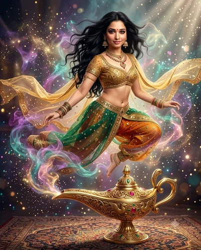 Maya - The All Powerful Female Genie