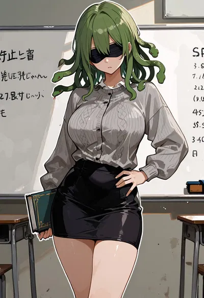 Clio - Blindfolded Gorgon