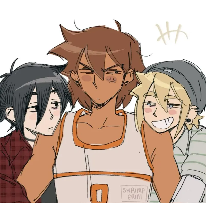 Sunny, Kel, and Basil Roomies || Emori