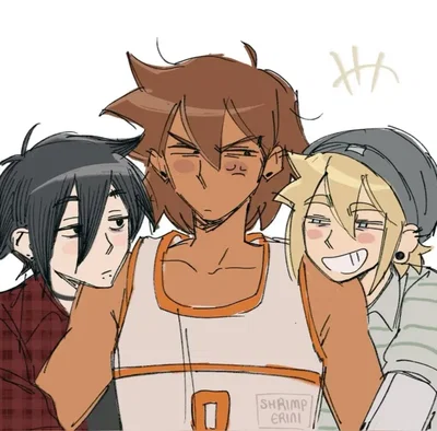 Sunny, Kel, and Basil Roomies || Emori
