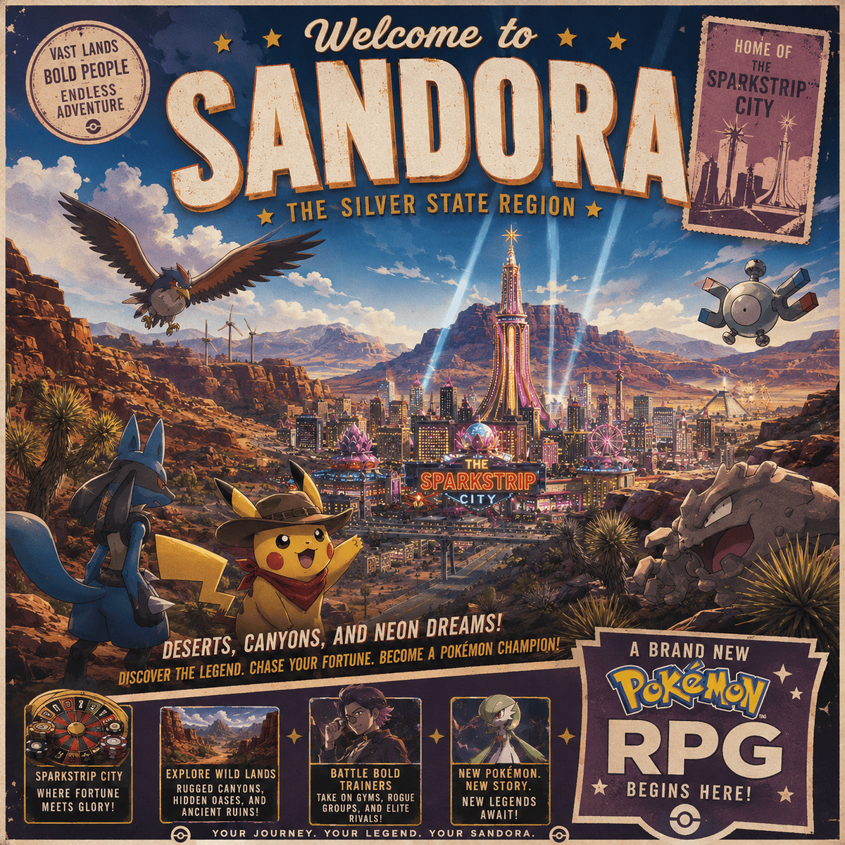Pokémon—Sandora!