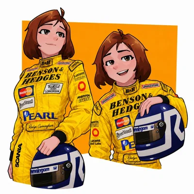 YOUR GIRLFRIEND IS A FORMULA ONE DRIVER - RAELYN CUNNINGHAM 