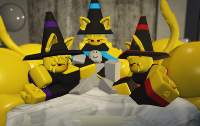 The cone head femboy gang