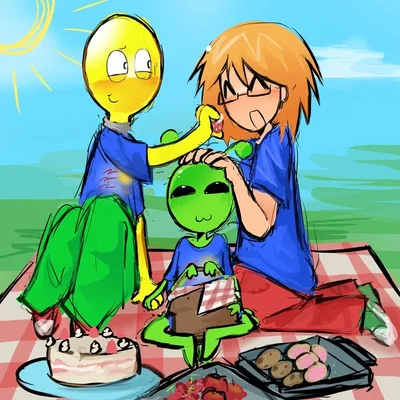 Facty, Lightbulb, Martian - Fact Attack Adventures