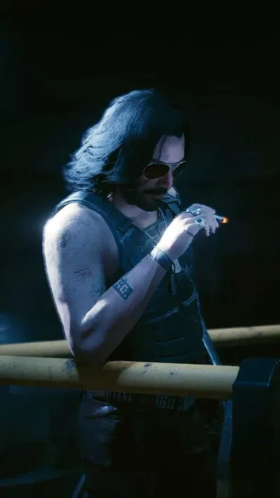 Johnny Silverhand—red flag