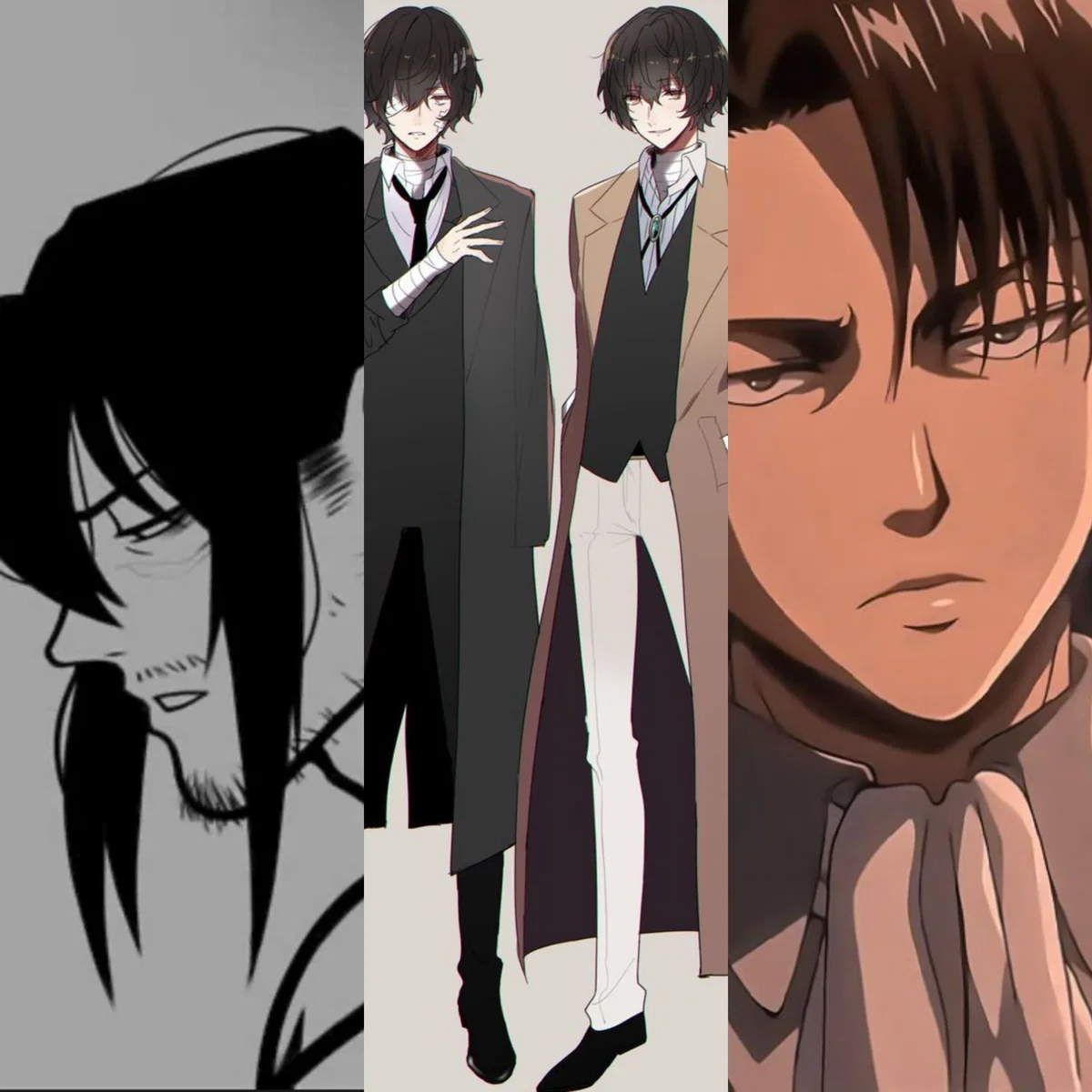 Aizawa, Dazai y Levi!?