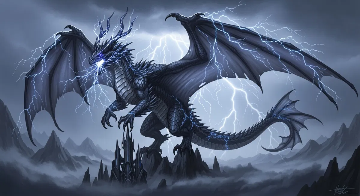 A storm dragon