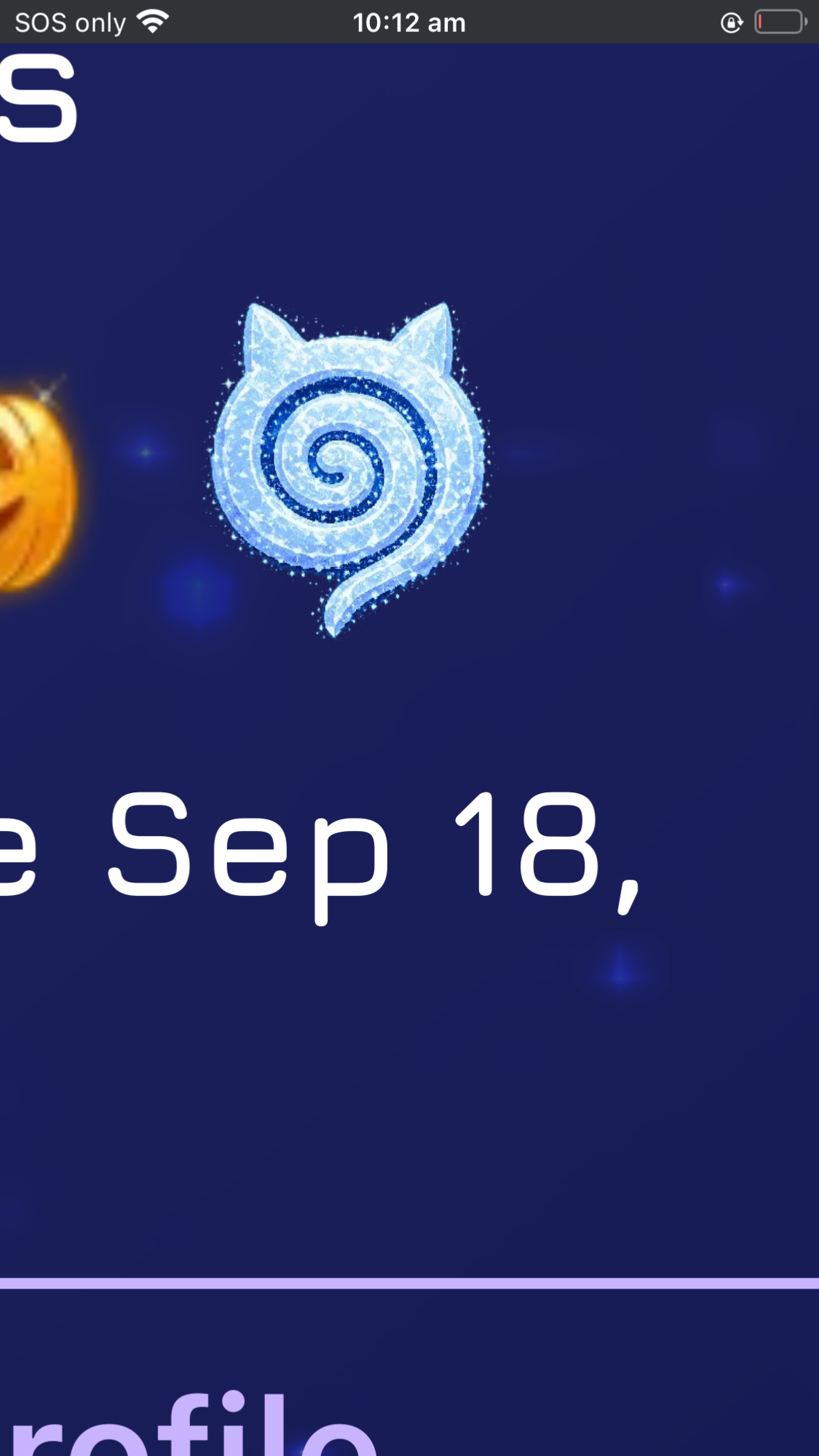 So this is the holiday badge?