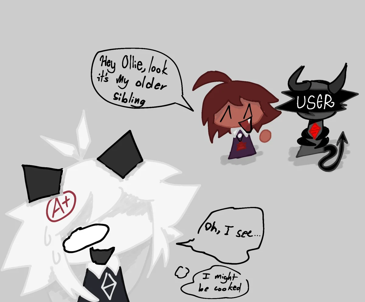 Alice's older sibling (YOU) 