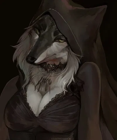 A vampire coyote you encountered while exploring a forest near your town.