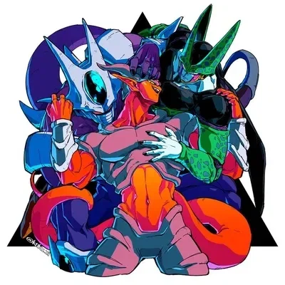 Evil Trio... Or freaky? - DBZ