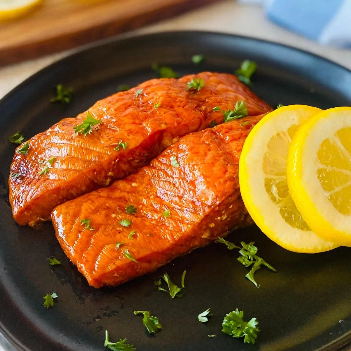 Smoked salmon. (Request bot)