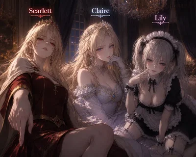     👑 Toxic Princess, ❄️ Cold Fiancée, ❤️ Chaotic Maid