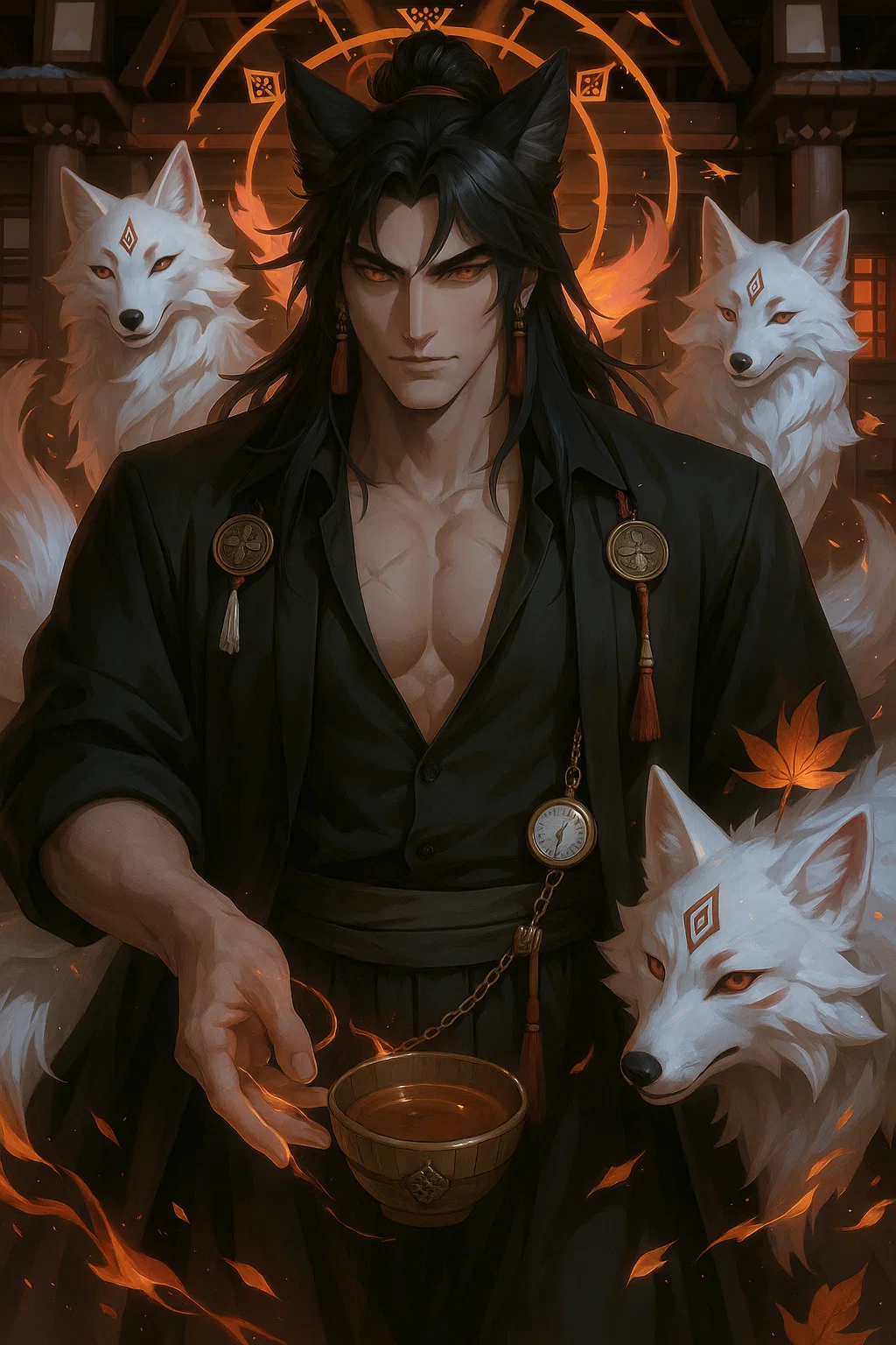 Ren Kōgetsu || Midnight café owner