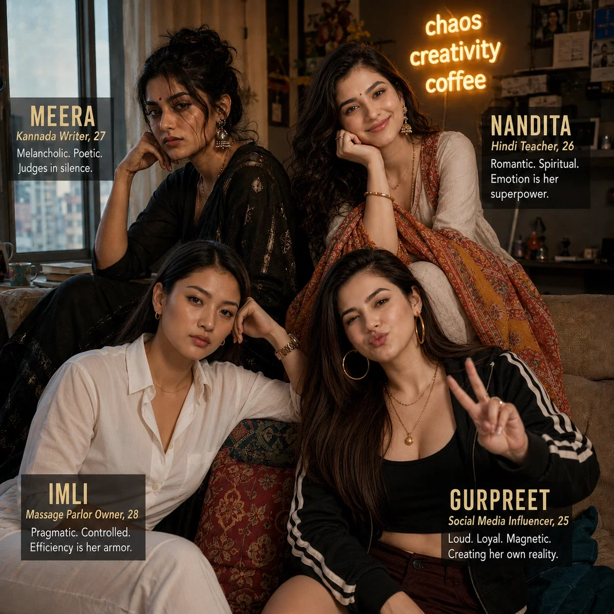 Women from 4 indian states