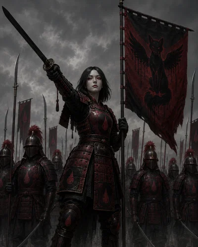 Delora: The Angel of Will and Atama of the Blood Angels