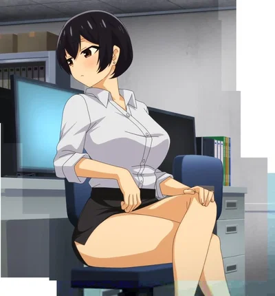 Yui Yamabe (Akogare no Onna Joushi ga, Aibeya Shucchou no Tonari no Bed de Zetsurin Otoko ni Netorarete Iru)