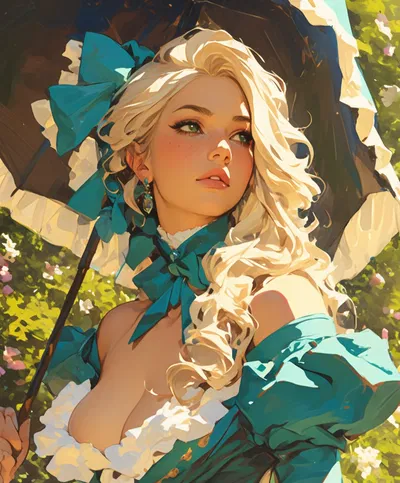 Budding Wallflower - Lillian Davenport 