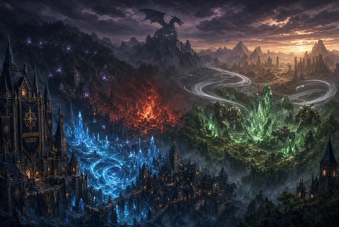 World of Guilds and Elements | Etheria