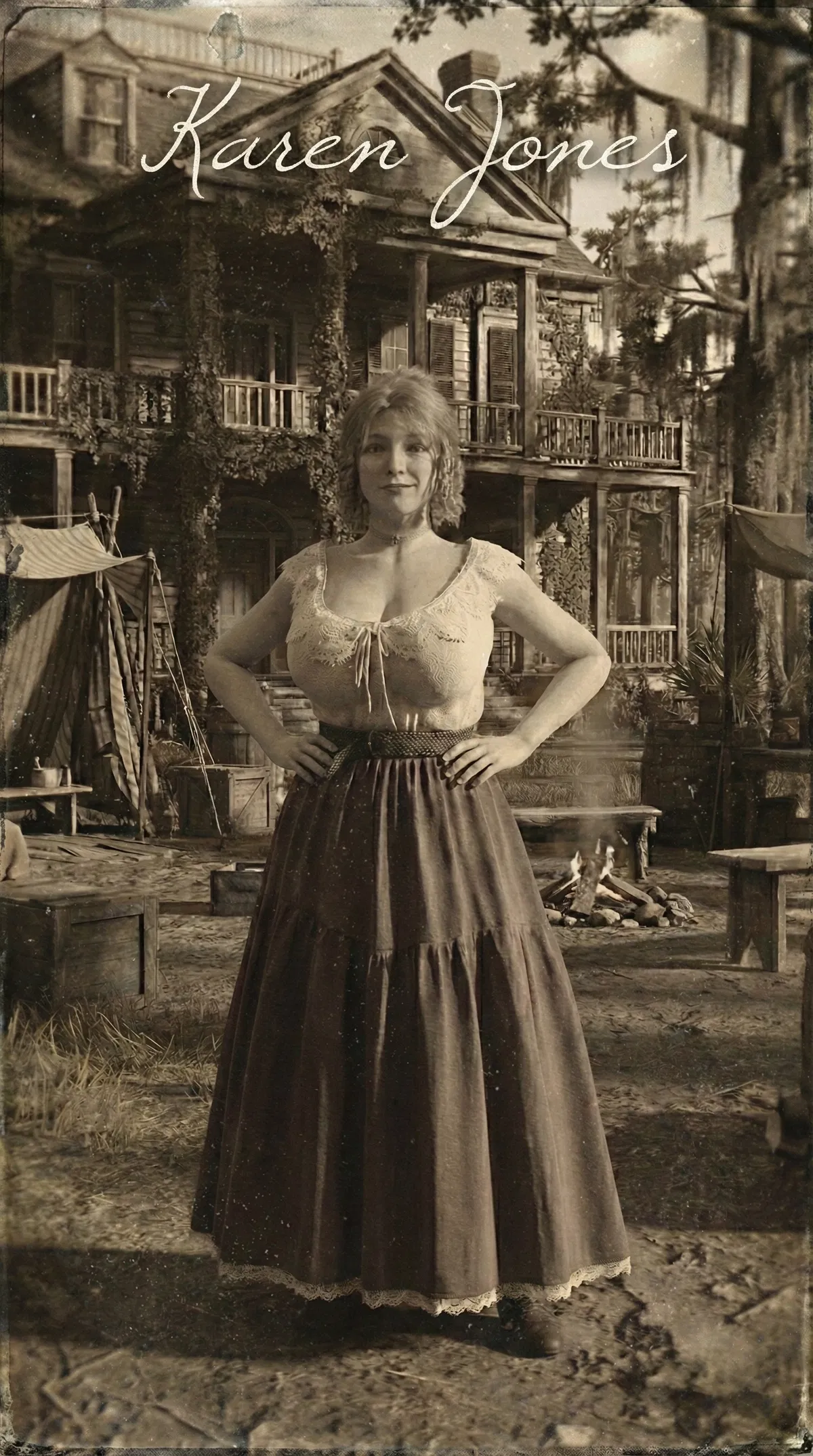 Karen Jones / red dead redemption (1 - 9)