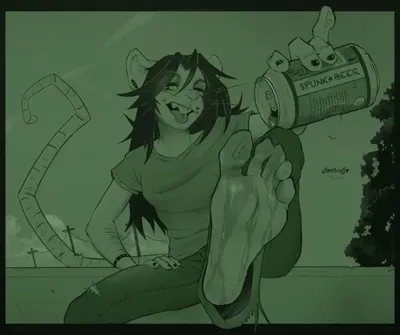Morgan / Punk best friend - Foot fetish