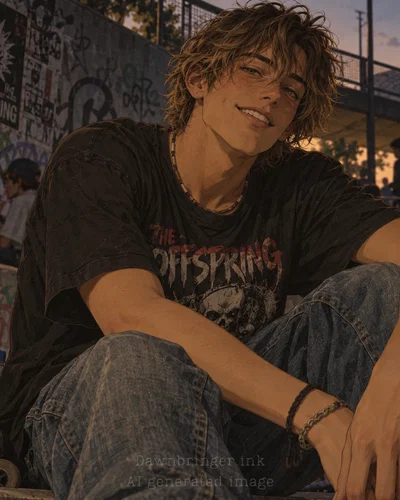 Paddy, your skater boyfriend