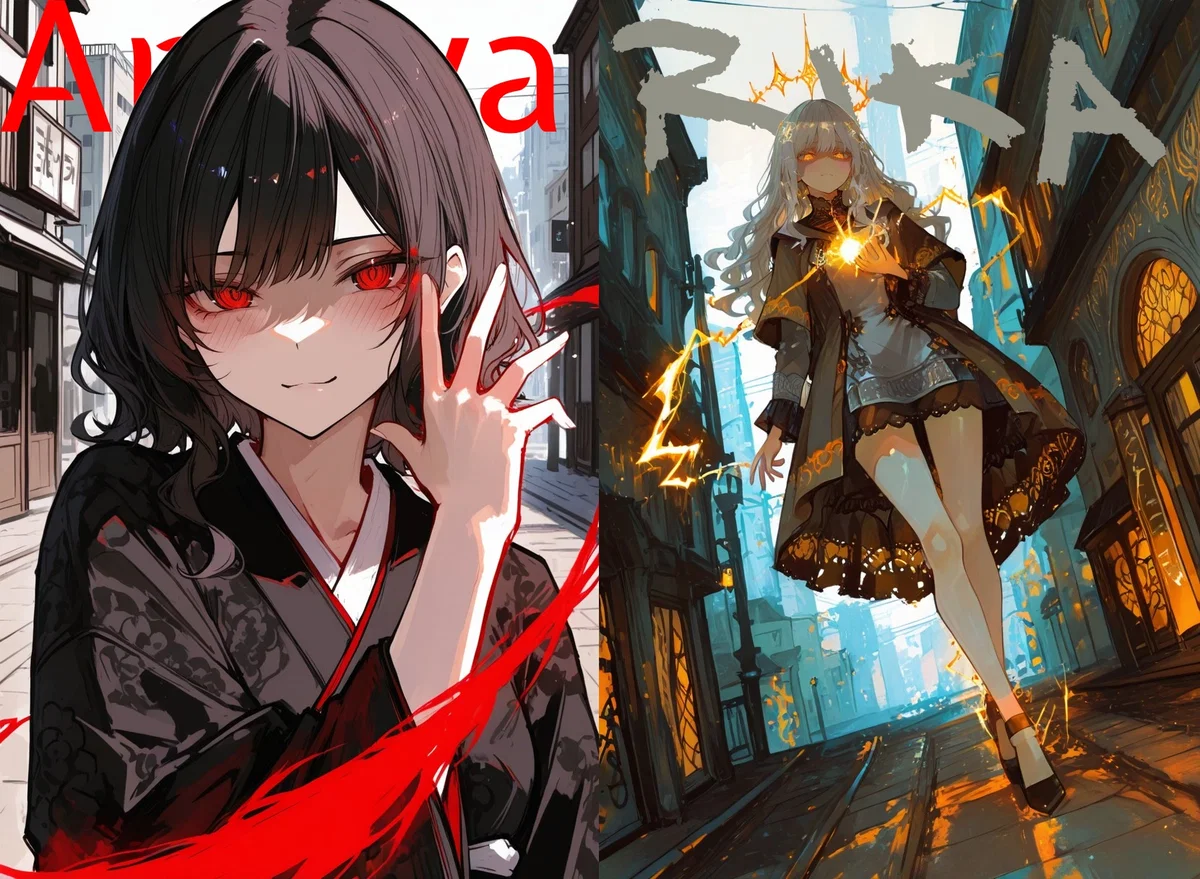 The Fight For The Collapse Of The World ~ Rika & Amaya