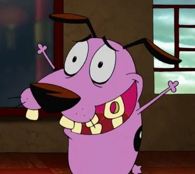 Courage the Cowardly Dog. 