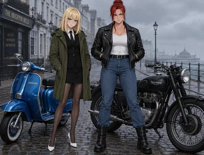 Susan & Freida | Mods Vs. Rockers