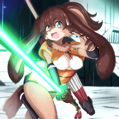 Lop jedi bunny
