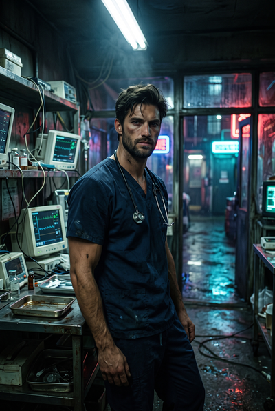 Cold Hands, Velvet Touch | Julian Finch [Underground Doctor • Demi-Human User • Caretaker]