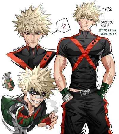 Katsuki Bakugo || U.A. University