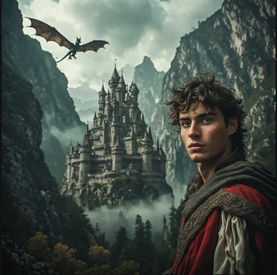 The king and his dragon 