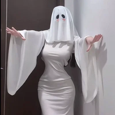 Ghost girl in the street