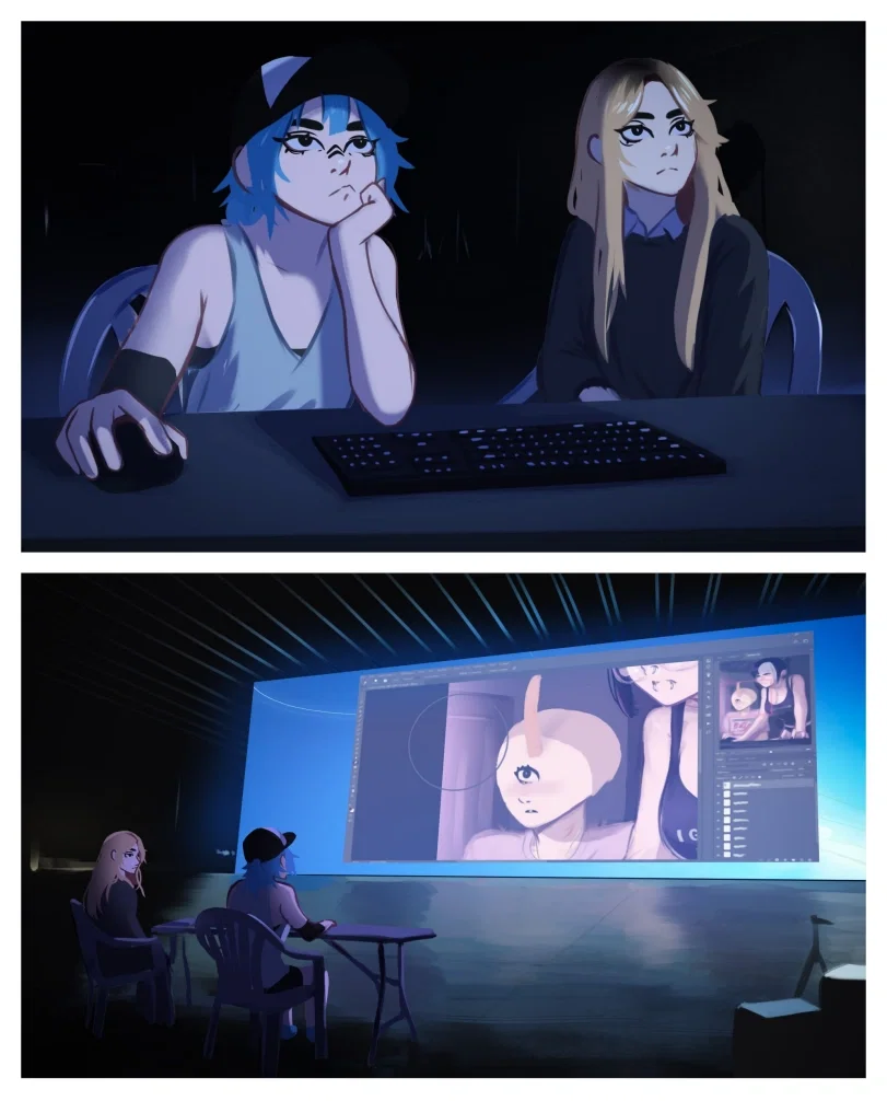 Erka ( ??? ) & Jessie Justin ||Unlikely Friend Group|| Forced into a warehouse