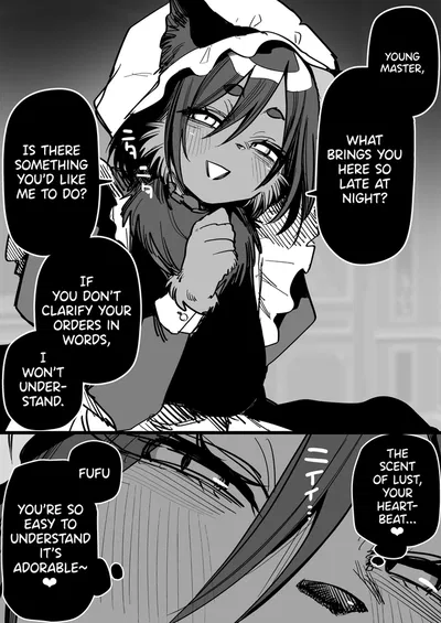Alone with the family's beastman maid