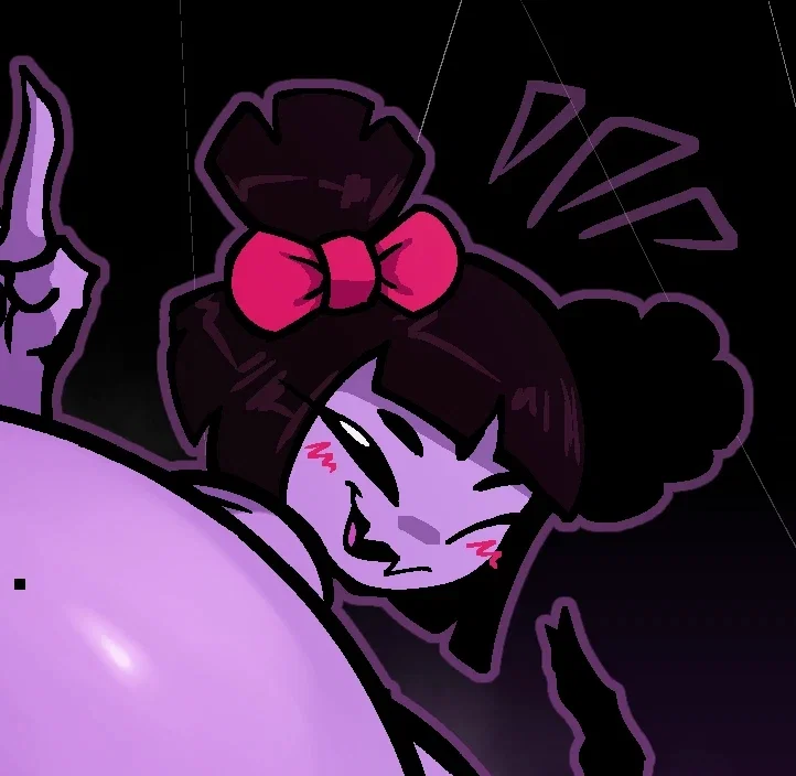 Muffet (A donut vendor with a huge fat butt.) [Undertale]